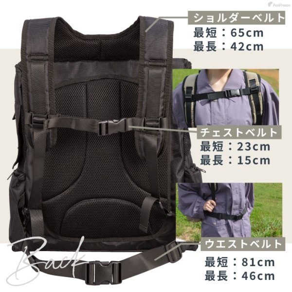 画像13: 耐荷重12kg 犬猫用ランドリュック ビッグフィットキャリー※ブラックのみ在庫限り (13)