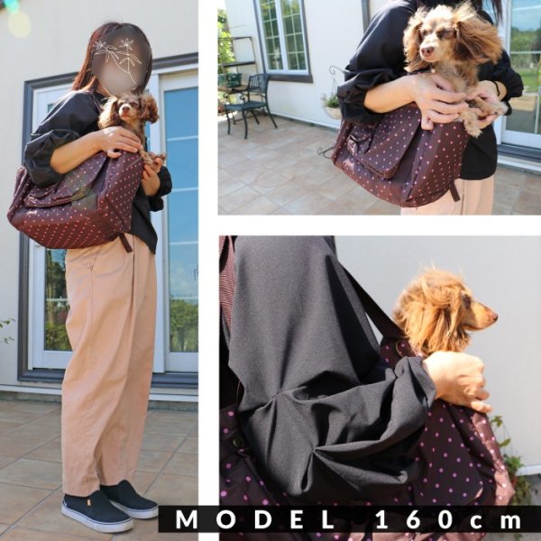 画像10: 【ポイント10倍で会員様はお得】 サイクリングバッグ＆キャリーフレンチドット (10)