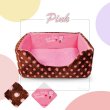 画像11: 【セール価格30％OFF】ワンちゃんネコちゃん対応 チェアーズカドラー メルヘンドット 【M】※返品交換不可 (11)