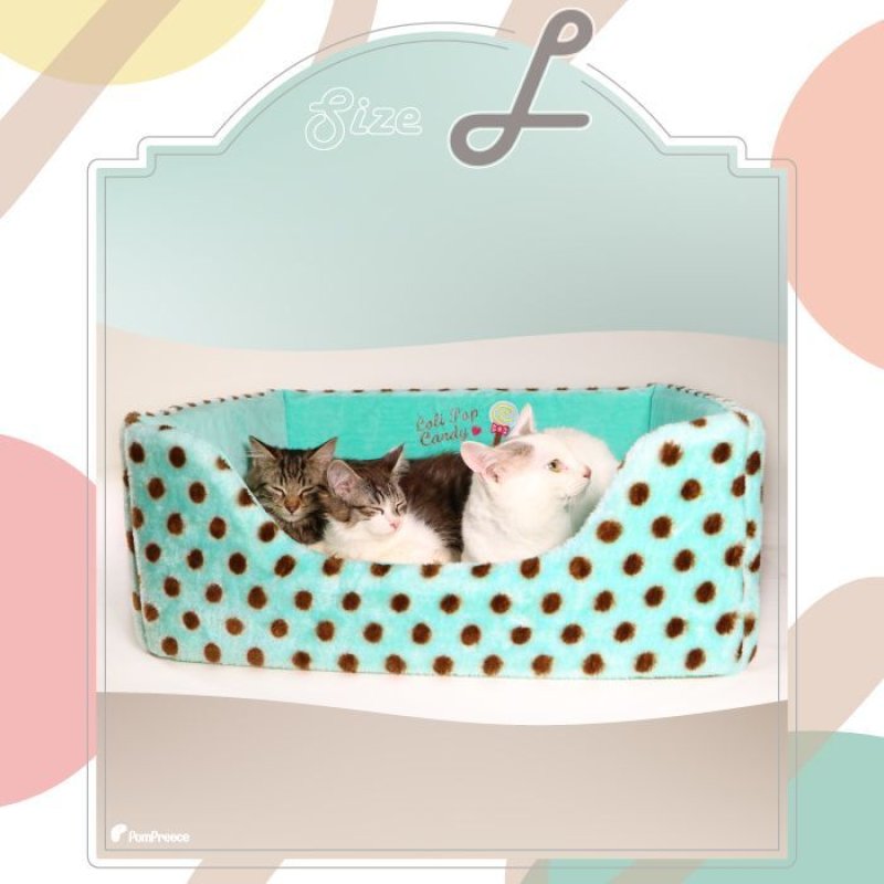 画像12: 【特別セール価格40％OFF】 ワンちゃんネコちゃん対応 チェアーズカドラー メルヘンドット 【L】※返品交換不可 (12)