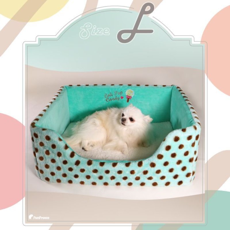 画像13: 【特別セール価格40％OFF】 ワンちゃんネコちゃん対応 チェアーズカドラー メルヘンドット 【L】※返品交換不可 (13)