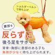 画像7: 【ポイント10倍で超お得!!会員様限定】小型・中型犬用メッシュ3WAYケアハーネス プレミアム【2〜6号】歩行補助 排泄介助 通院 緊急災害時の移動に (7)