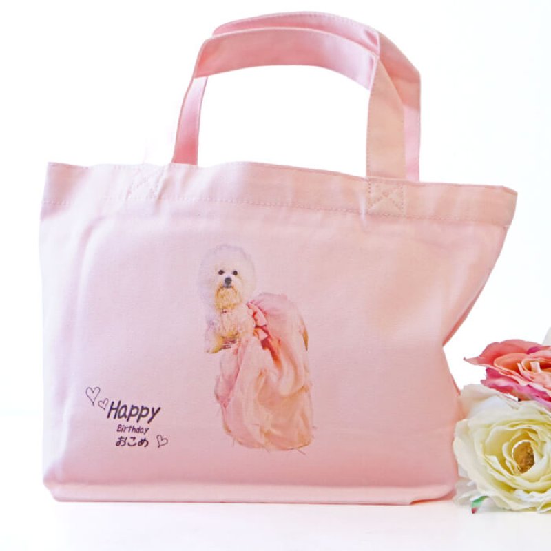 画像8: 【オーダーメイド受注生産】  うちの子画像入り トートバッグ (8)