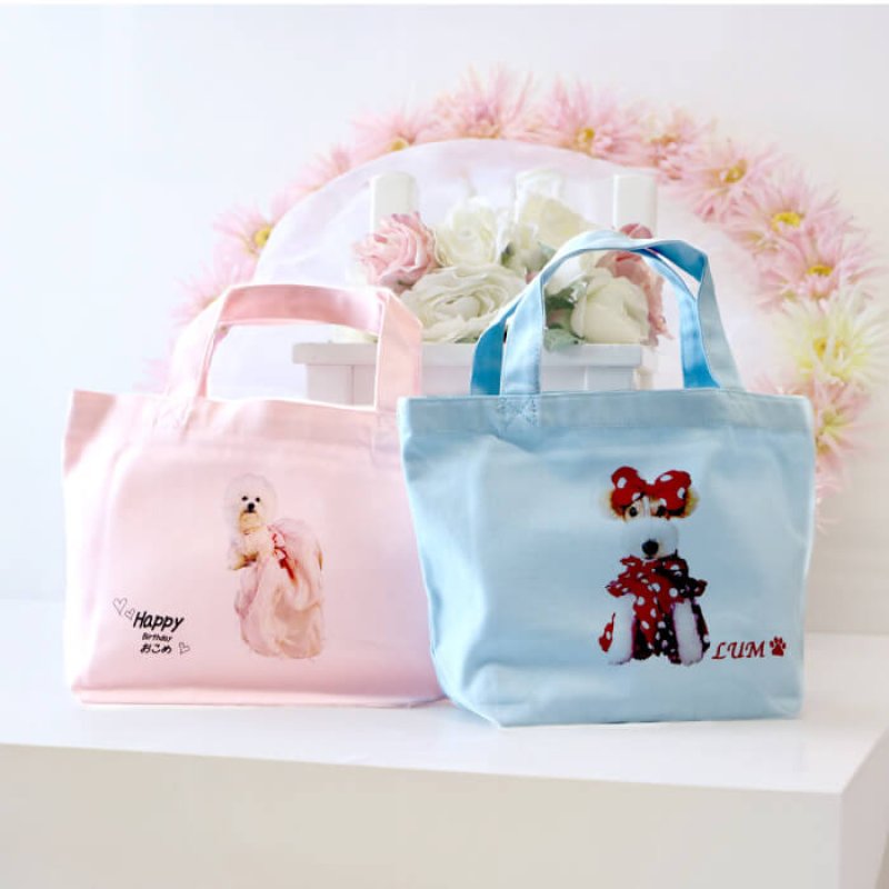 画像11: 【オーダーメイド受注生産】  うちの子画像入り トートバッグ (11)