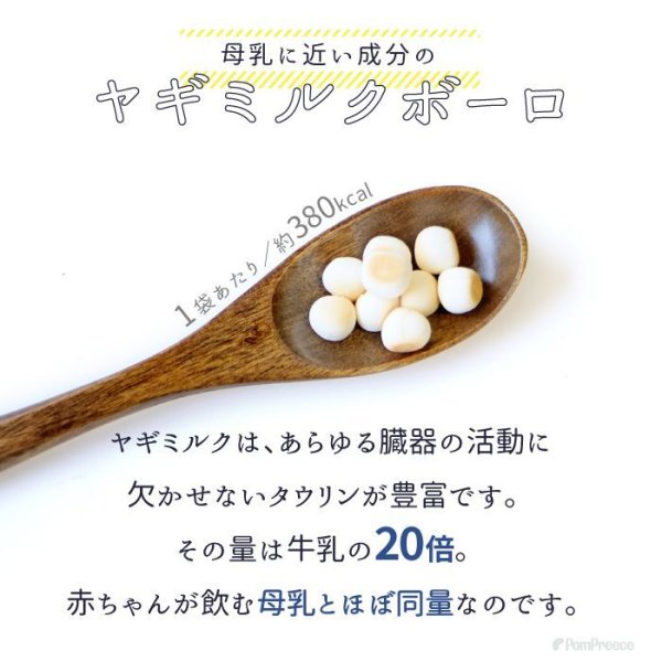 画像2: 【ポイント10倍で会員様はお得】 ヤギミルクボーロ 100g (2)
