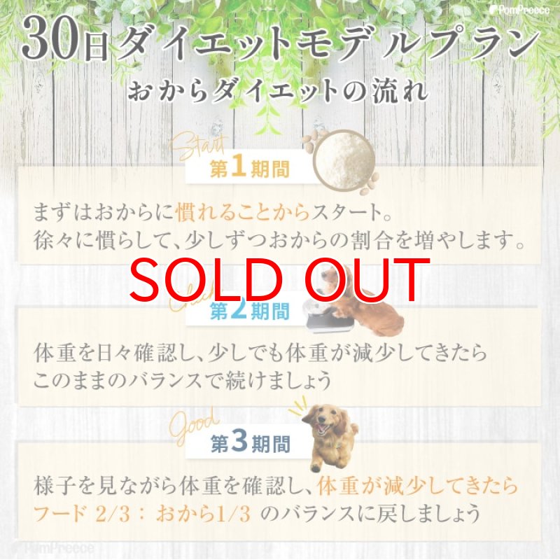 画像12:  [国産]ペット用ピュアおからドライ(ダイエットサポート)　200g [賞味期限：2027.5.20] (12)