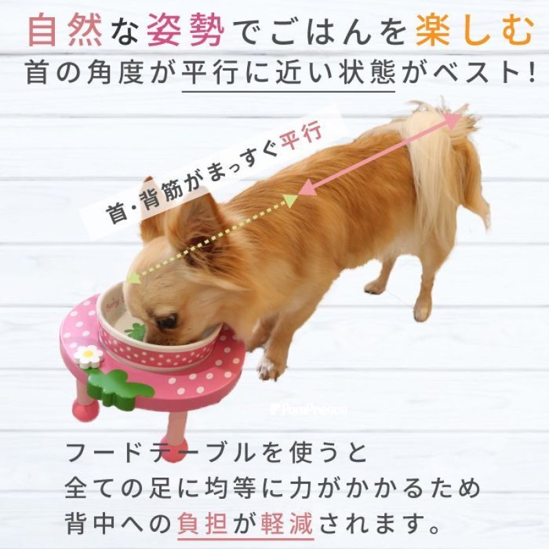 画像7: 小型犬用 木製 食器台 トロピカルフルーツ ※お皿は別売り (7)