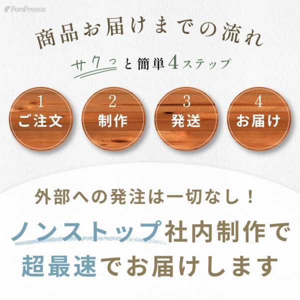 画像12: 【ポイント10倍で会員様はお得】  [名入れ完成品・組み立て不要]犬食器台 ナチュラルセット【小型】※イチゴのお皿別売り (12)