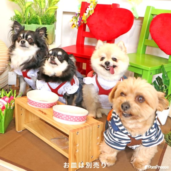 画像14: 【SALEでお得※在庫限りお早めに】[数量限定・未完成品]食器台 ナチュラルセット【小型】※イチゴのお皿別売り (14)