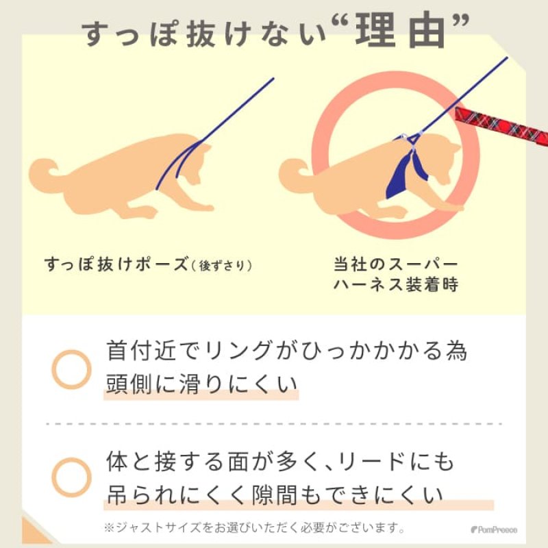 画像3: 【ポイント10倍で会員様はお得】スーパーハーネス＆リード タータンチェック 【1〜5号】小型犬用※在庫限り (3)