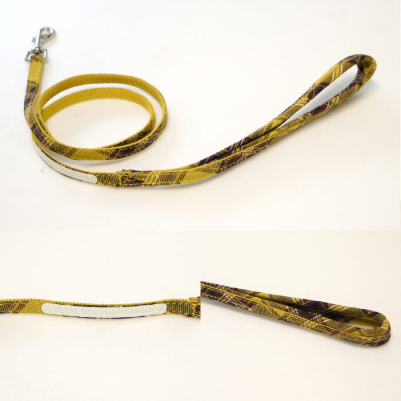 画像29: 小型犬用 スーパーハーネス＆リード 2モデル  ボーダーニットor  ロイヤルチェック 【1〜6号】 (29)