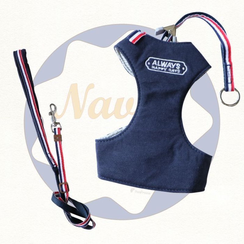 画像12: 猫用 スーパーハーネス＆リード トリコロールネオ 【2〜4号】 (12)