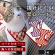 画像1: 【ポイント10倍で会員様はお得】  猫用リード付スーパー胴輪 矢がすり 【3号】 (1)