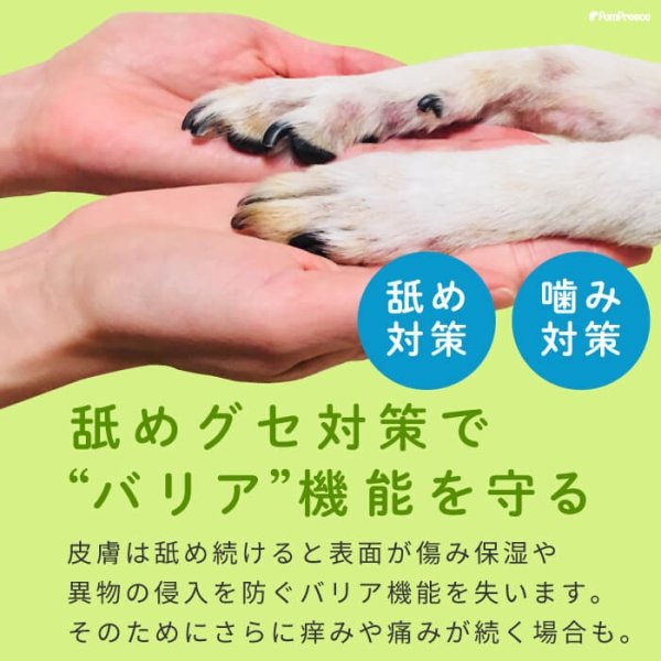 画像2: 【ポイント10倍で会員様はお得】 ロングソックス 杢ボーダー【S〜3L】フローリングでの滑り止め 肉球の保護 傷なめ防止 介護用 包帯替わりに (2)